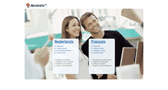 Desktop Screenshot of accentiv.be