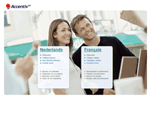 Tablet Screenshot of accentiv.be